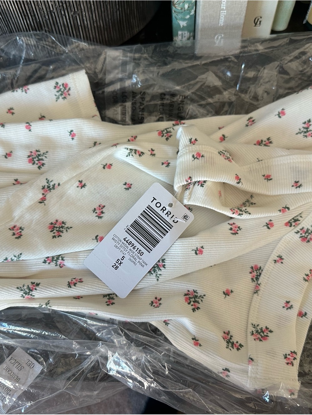 Torrid BNWT floral tank top 5X